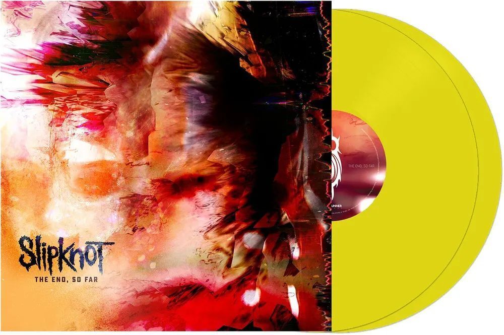 SLIPKNOT. The End So Far, 2 LP, Новый альбом 2022. Neon Yellow 45RPM, новая запечатанная пластинка