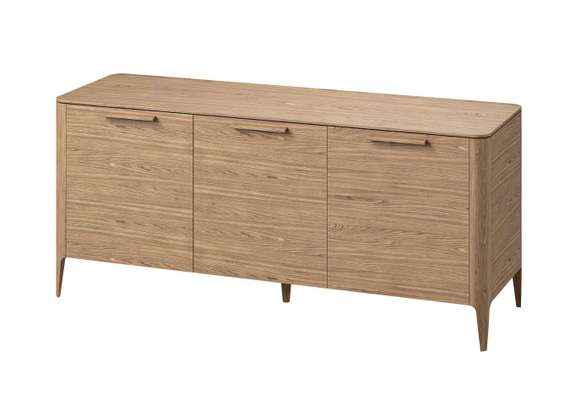 Тумба Type oak 3 двери ширина 160 см (натуральный дуб)