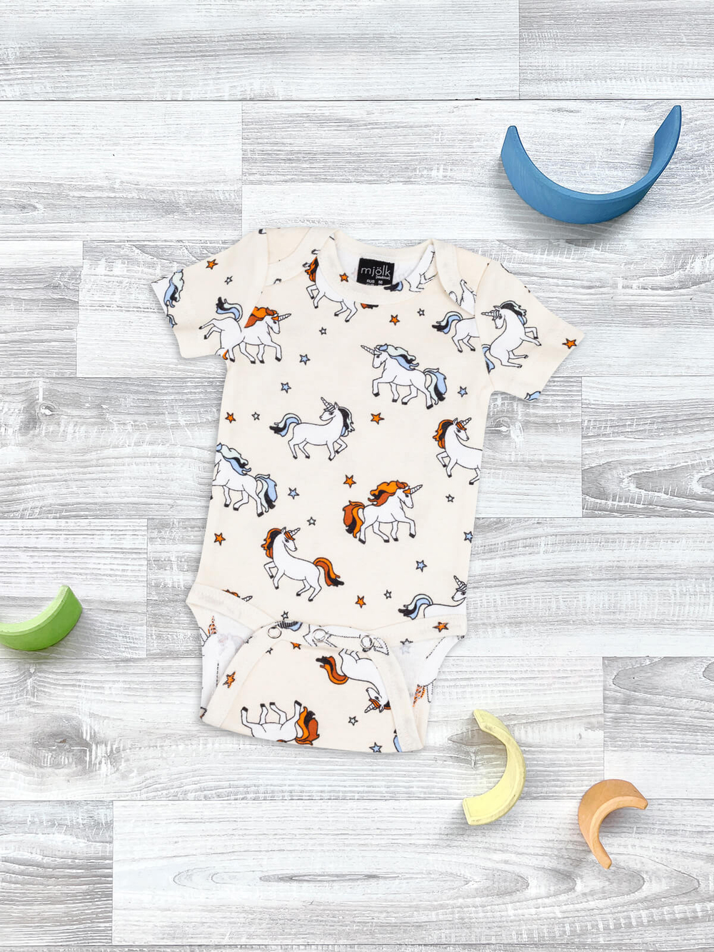 Боди Mjölk Единороги