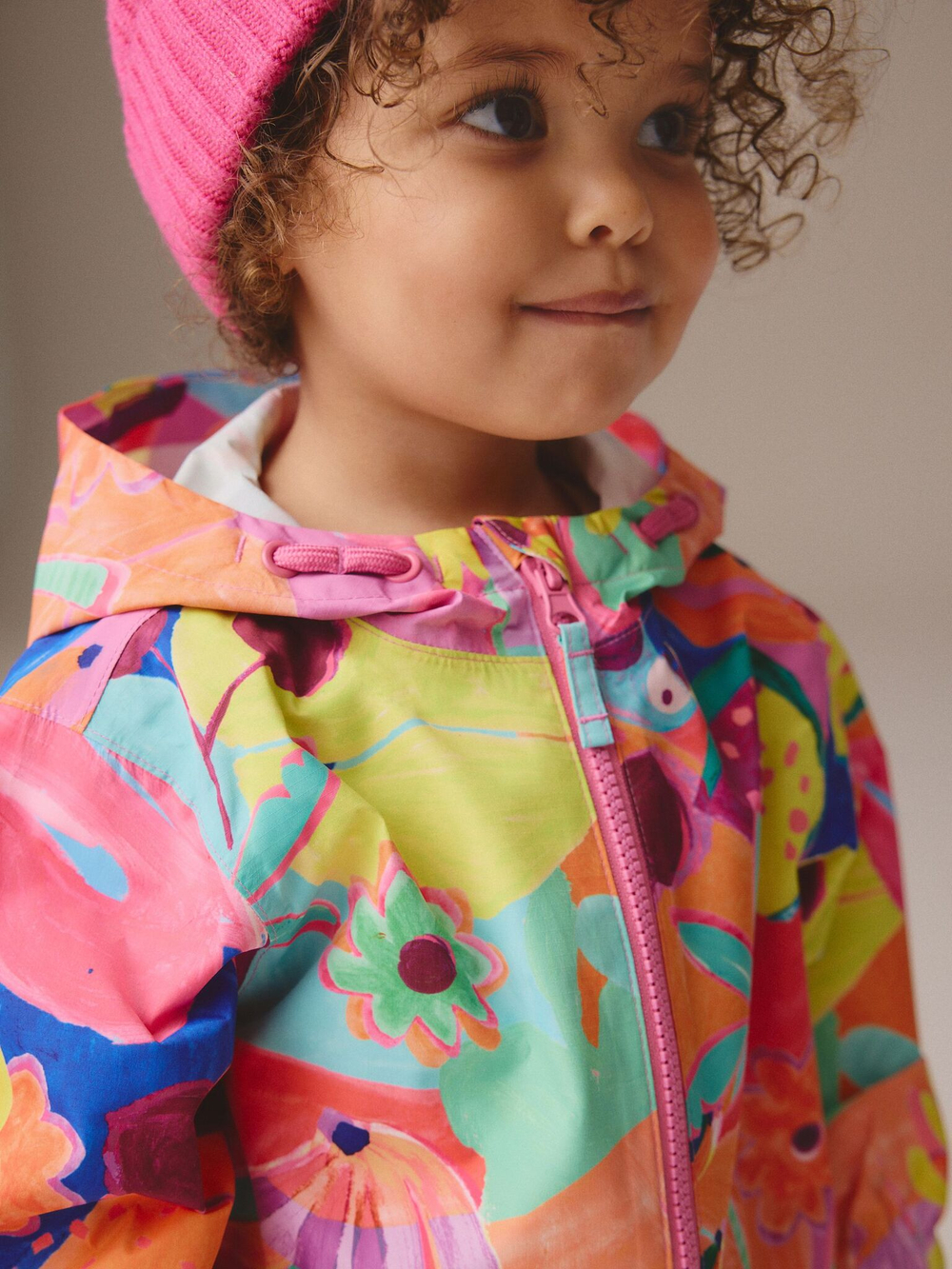 Комбинезон непромокаемый для девочки Next E25-117, Розовый