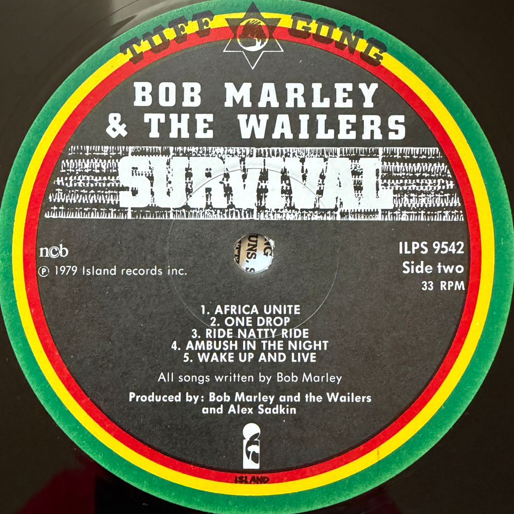 Bob Marley & The Wailers - Survival (Скандинавия 1979г.)