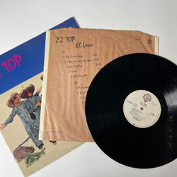Винтажная виниловая пластинка LP ZZ Top El Loco (Germany 1981)