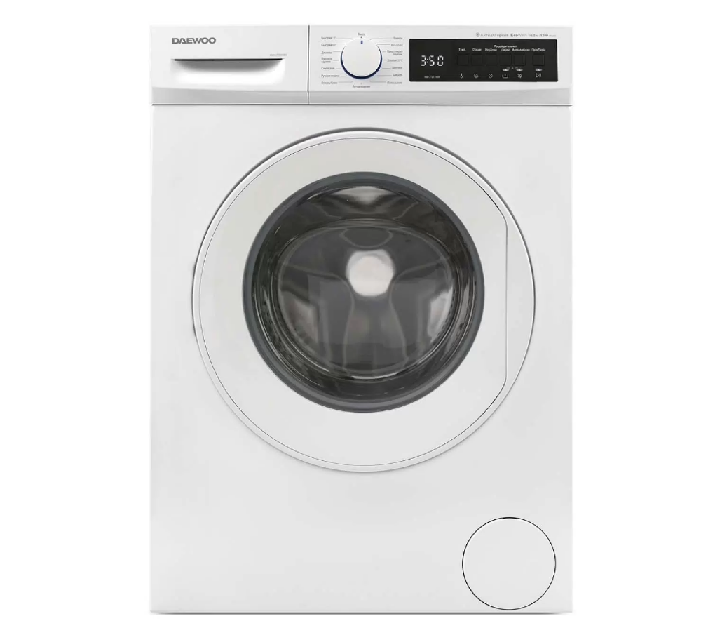 Стиральная машина DAEWOO WM 012 T2 WU9RU белая (q)