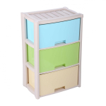 Комод 3 секц. Колорит цветной (Альтернатива)