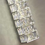 4927/9WL L-VISION ODL24 603 хром/металл/хрусталь Настенный светильник LED 9W 4000K 508Лм PANTA