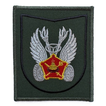 Шеврон вышитый Военная Автоинспекция ВАИ МВО черный кант