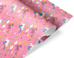 Упаковочная бумага «Милые единороги» 0,7×1 м, 80 г/м²