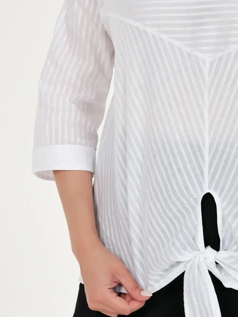 Блузка в полоску