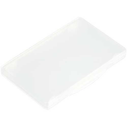 Футляр для визиток и карт Стамм "Card Box", 69*100*10мм, прозрачный