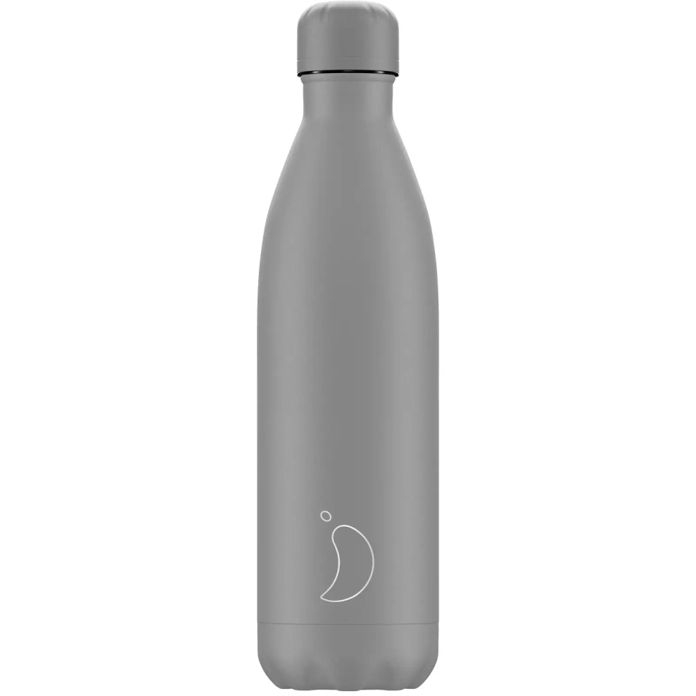 Chilly's Bottles - Термобутылка Monochrome 750мл Серый / артикул   B750MOAGR  / GTIN 739406095364