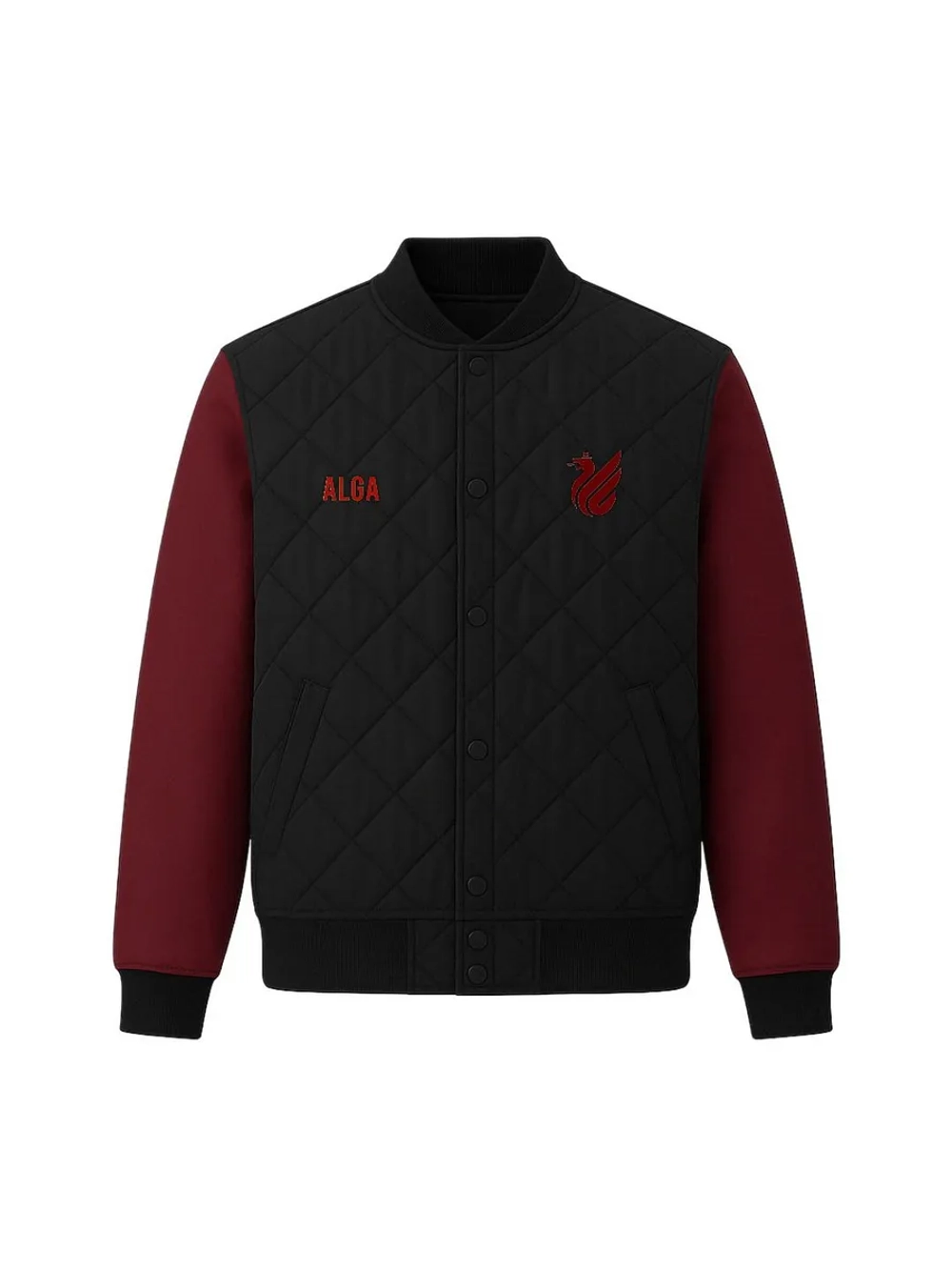 Куртка бомбер АЛГА Рубин