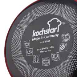 Кастрюля 3.7л Kochstar Metallica Solid Rot Германия дно