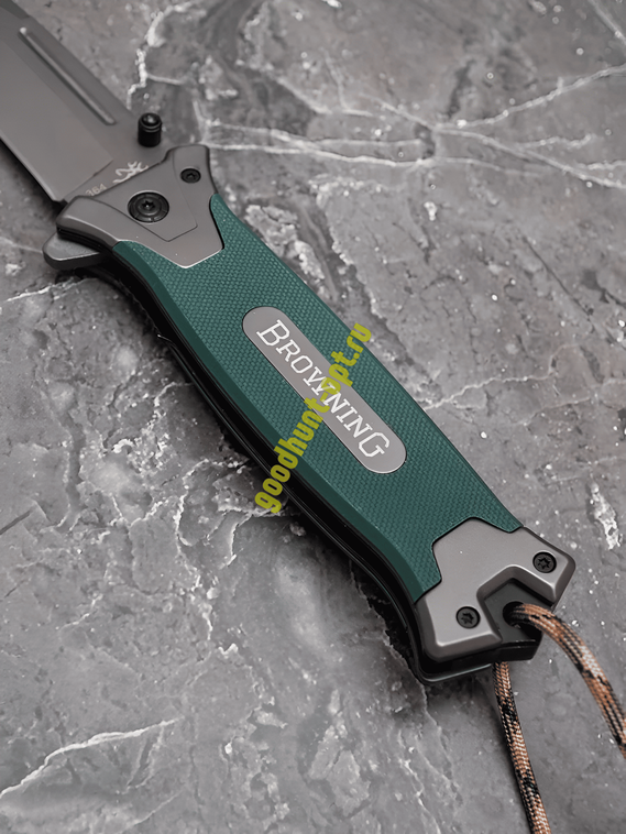 Тактический складной нож Browning Зеленый