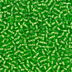 Японский бисер TOHO Round 11/0 (№27), с внутренним серебрением, прозрачный