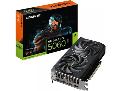 Видеокарта Gigabyte Nvidia GeForce RTX 5060 Ti Windforce [GV-N506TWF2MAX OC-8GD]