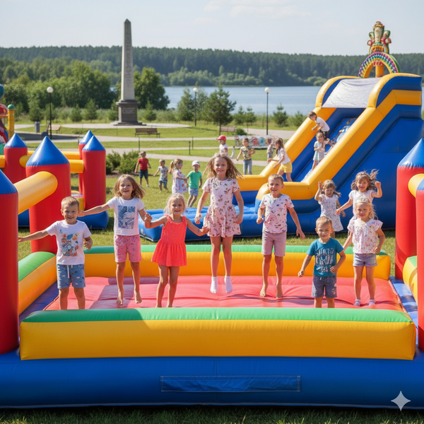 Батут купить в Первоуральске – Надувные аттракционы БатутМастер Батут купить в Первоуральске – Надувные аттракционы БатутМастер