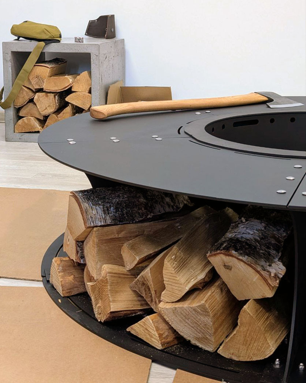 Уличный очаг R140