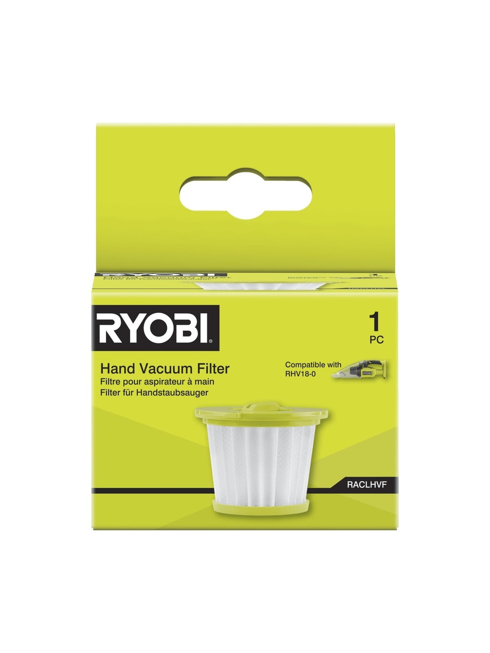 Фильтр для пылесоса RACLHVF Ryobi 5132006234