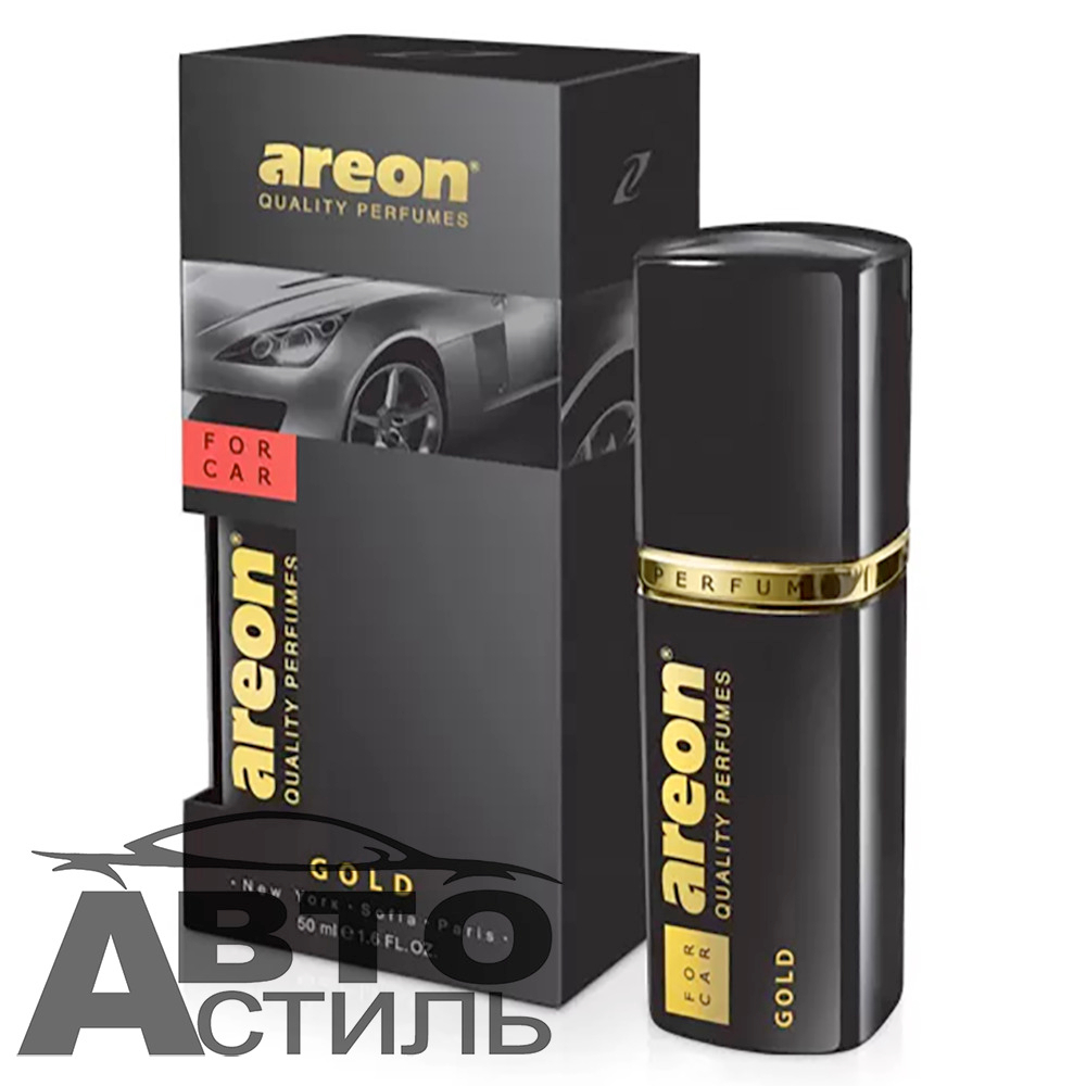 Ароматизатор спрей AREON 50мл Perfume  GOLD/Голд 704-AP2-ЧЗБ