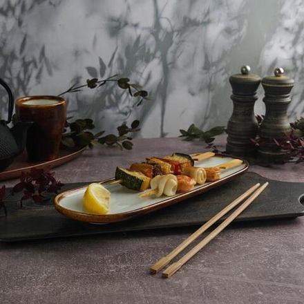 Блюдо овальное 30*10*2 см   P.L. Proff Cuisine [6]