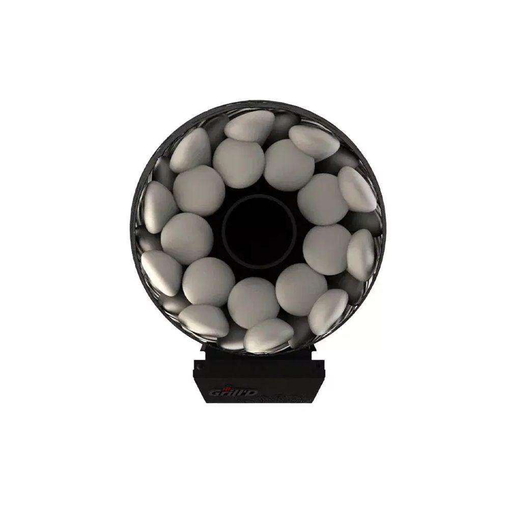 Дровяная банная печь Grill'D Dubravo Mini Short (дверца без стекла)