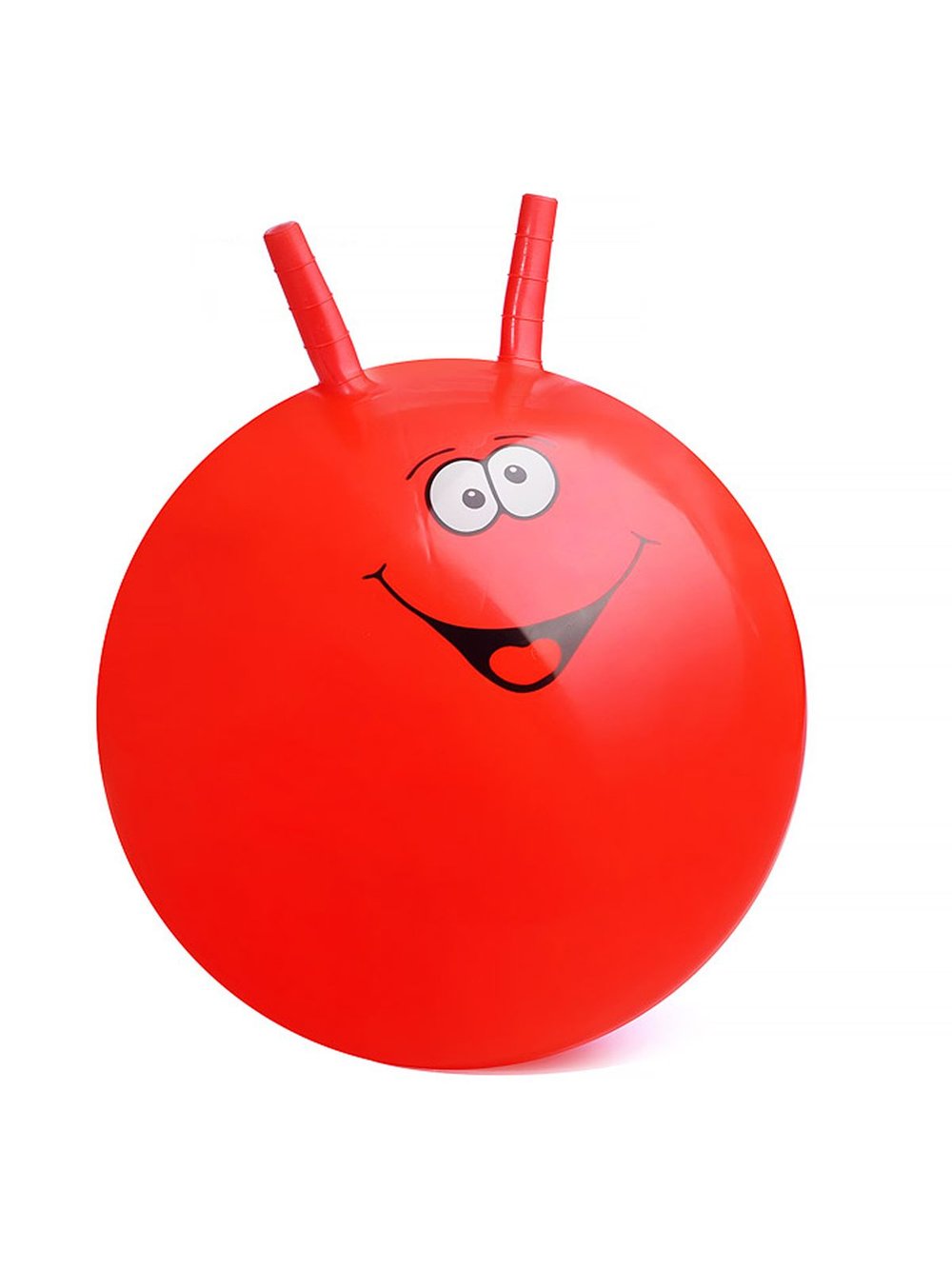 Мяч прыгун с рожками 45 см красный (00-1565)