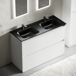 Тумба напольная под раковину Sancos Libra Floor, белый глянец 1190х450х840 мм