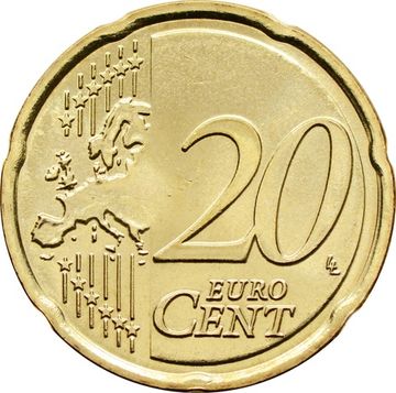 20 евроцентов 2015 Литва (20 euro cent)