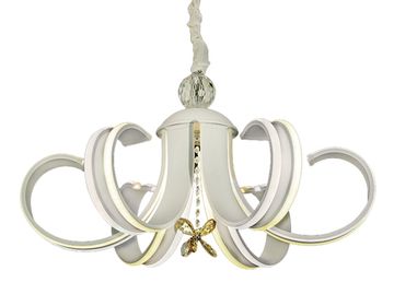 Подвесная люстра светодиодная FL118/6 WH 156W белый Line Ambrella