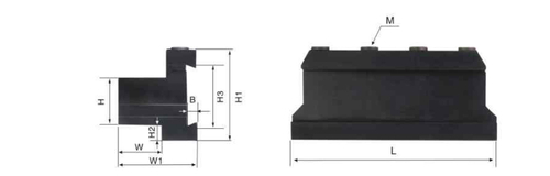 Блок для отрезки и обработки канавок SMBB2032