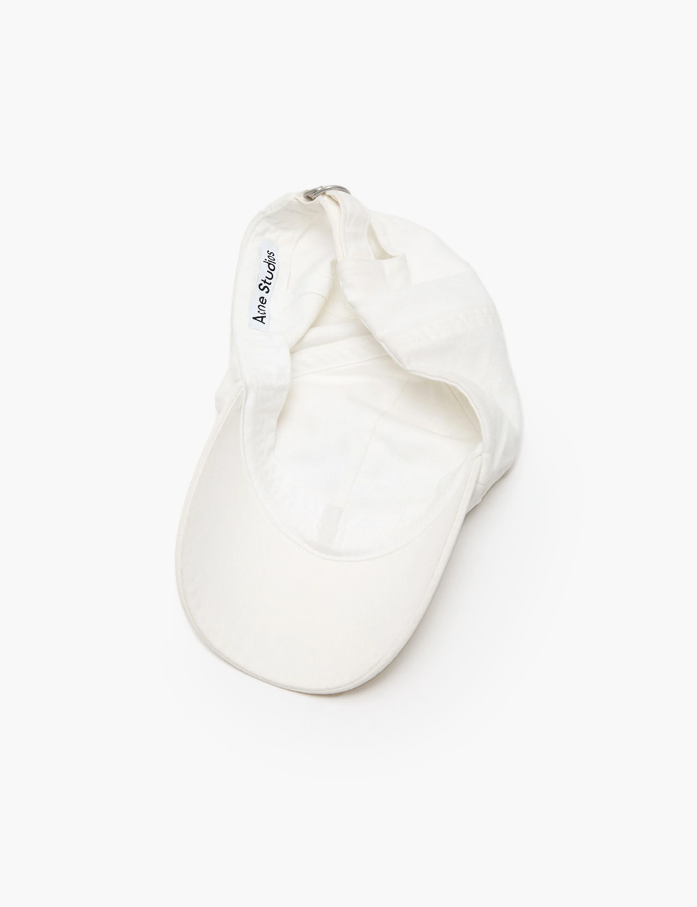Бейсболка Acne Studios Embroidered Logo "White"