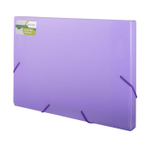 Папка на резинке Alingar A4, 330*240*33 мм, 600 мкм, ассорти, глянец "Ice"