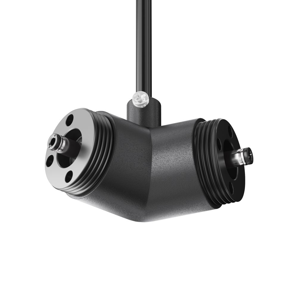 Угловой коннектор 120° для системы с вводом питания Maytoni   CA018LWC-P-B