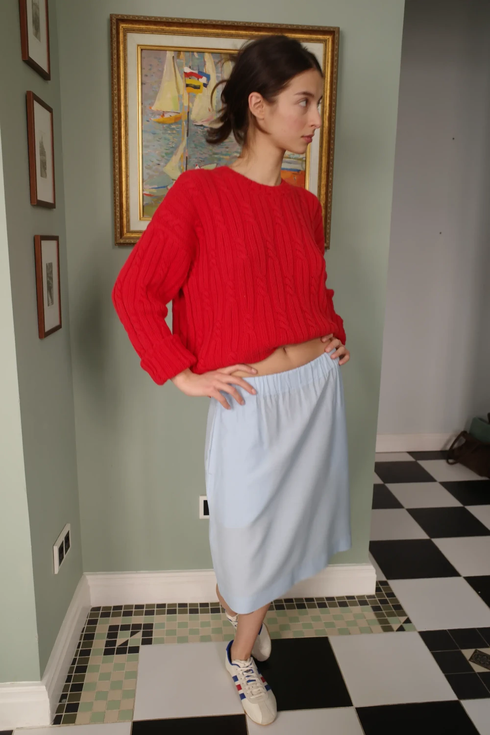 Юбка Masscob Cove голубая