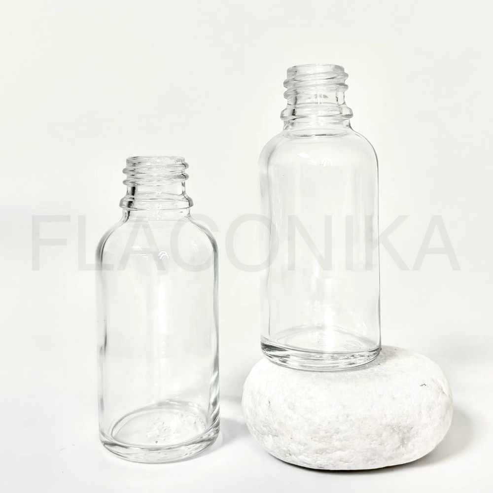 Флакон стекло 30 мл (18) прозрачный