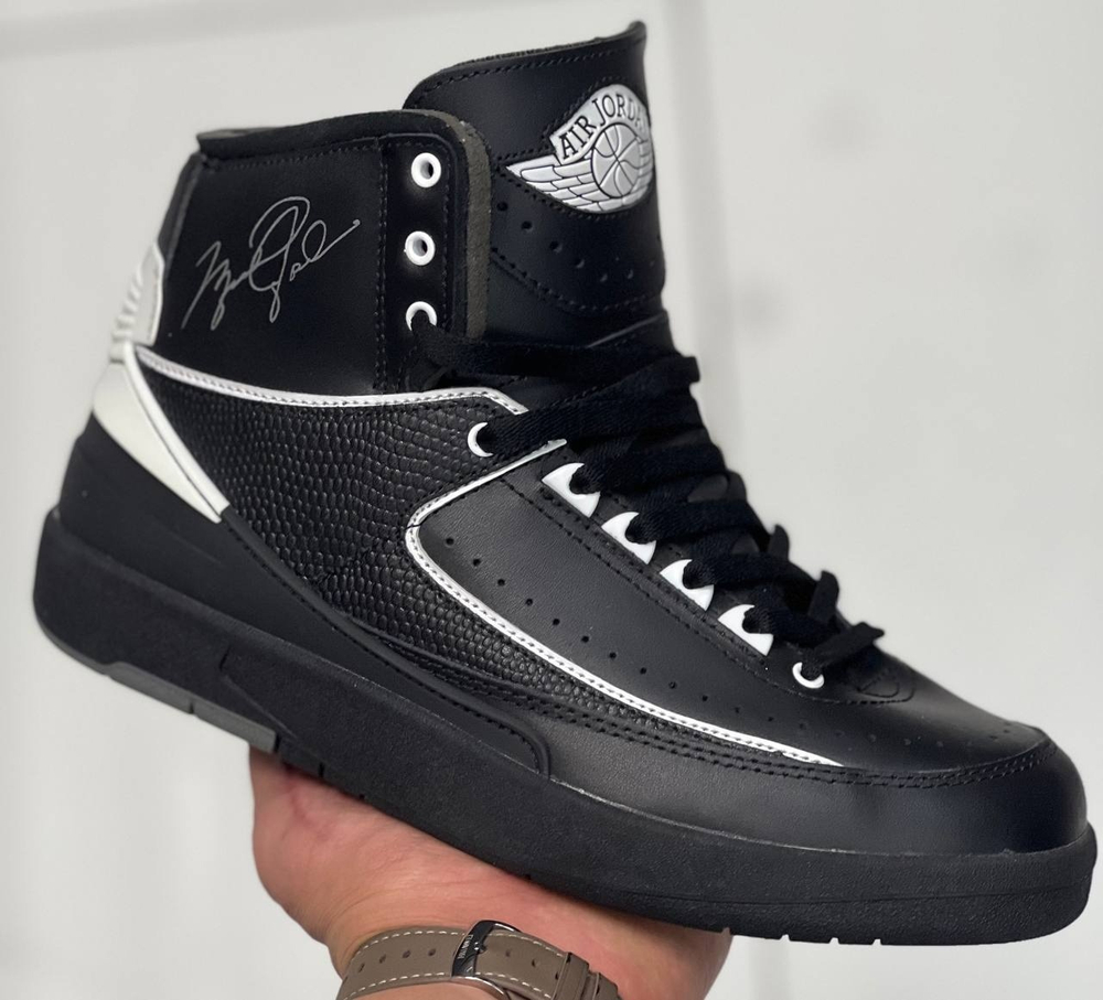 Кроссовки Nike Air Jordan 2 Retro GS "Black Chrome"