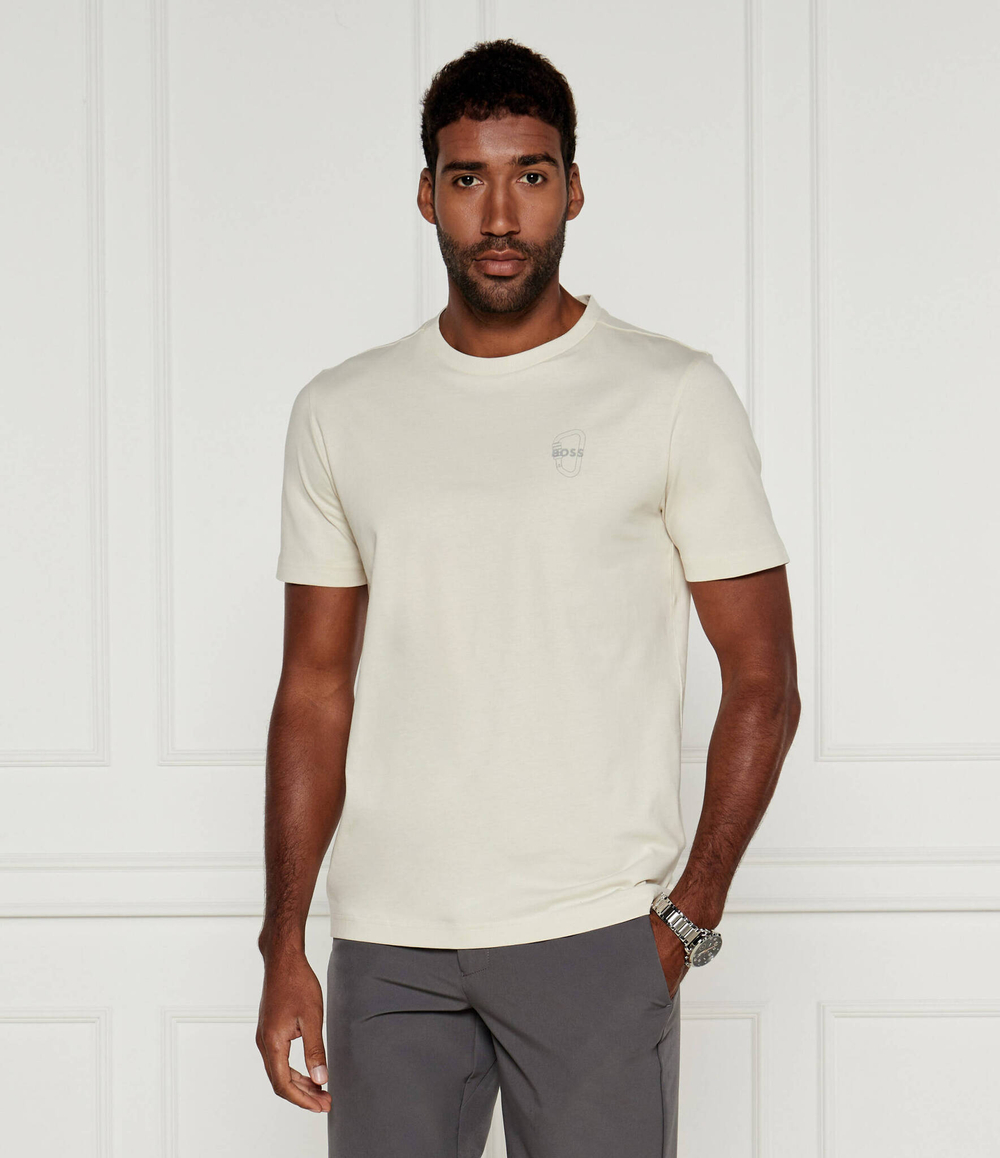 Футболка BOSS GREEN - экрю(50519364)