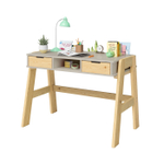 Письменный стол Чек с 2 ящиками, сосна/персидский