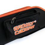 Чехол для зимней удочки Grows Culture, 85cм, с карманом, Черный/Оранжевый