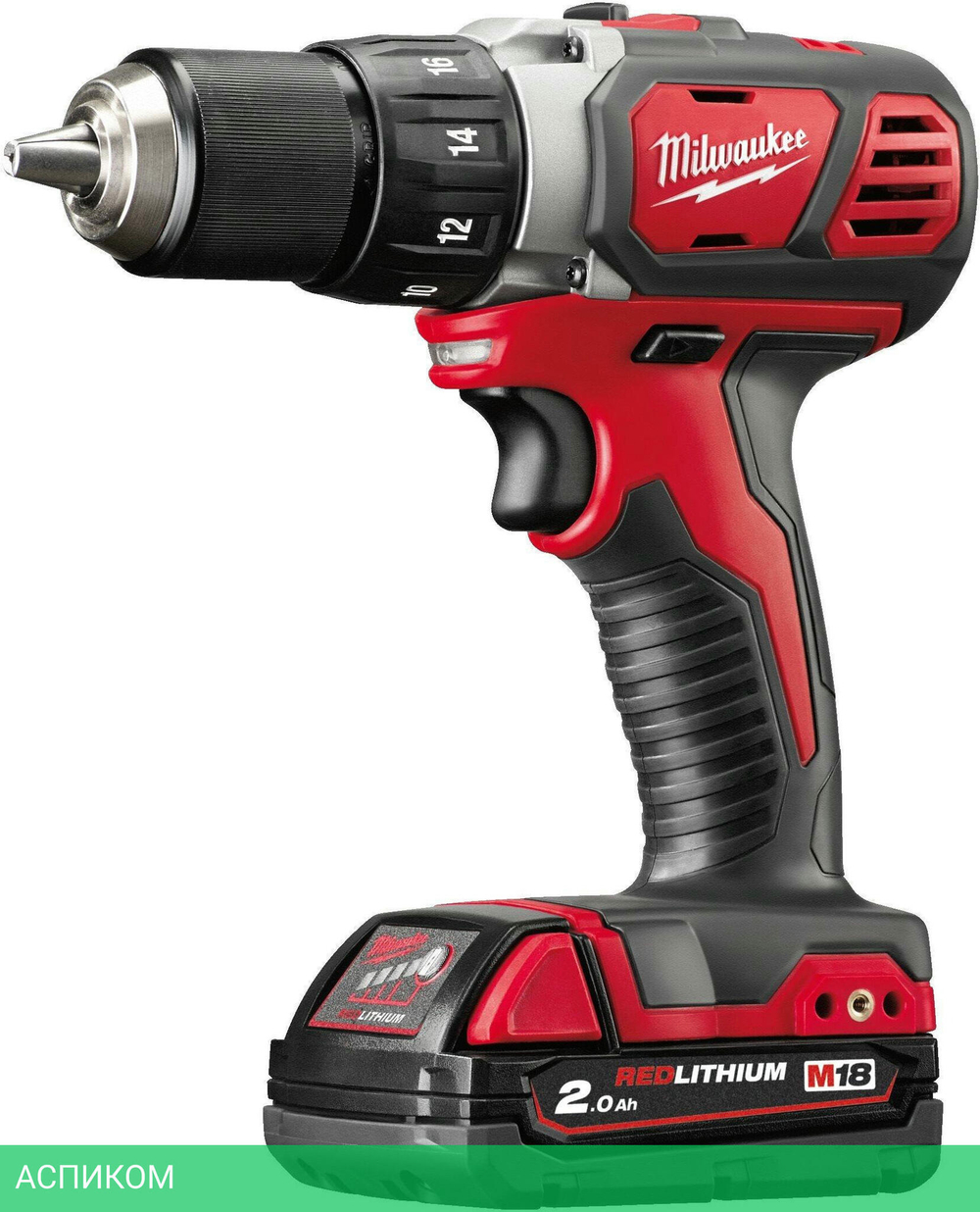 Дрель-шуруповерт Milwaukee M18 BDD-202C (4933443555)