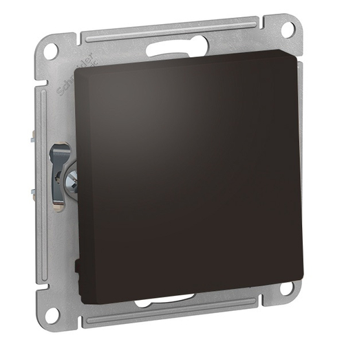 Одноклавишный выключатель 10А SE AtlasDesign, мокко [уп 10 шт] ATN000611