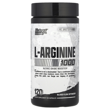 Nutrex Research L-Arginine 1000 mg 120 capsules , Аргинин