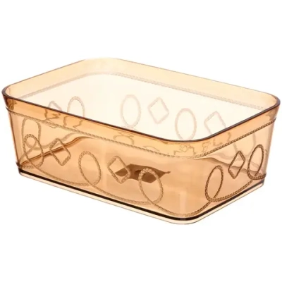 Контейнер для хранения «Пинто», цвет коричнево-красный, 22*15*7,5см