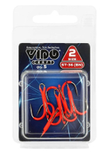 Крючки Vido Craft ST-36 BN "Тройник крашеный" (5шт/уп)