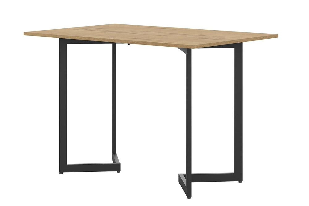 Стол кухонный обеденный раздвижной Дуб Вотан, Боско, 110х72х75 см