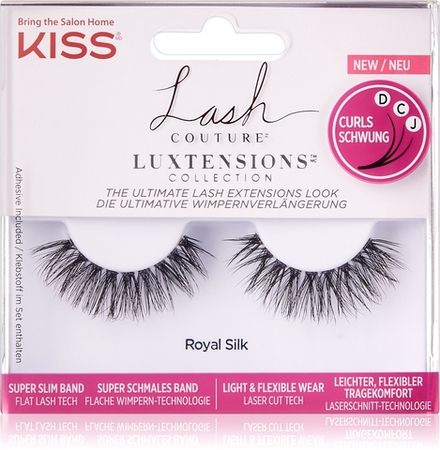 KISS Lash Couture LuXtensions - искусственные ресницы Royal Silk, 2 szt.