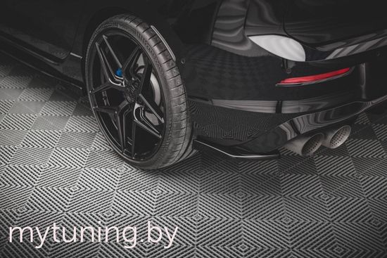 Сплиттеры бампера заднего боковые V.3 для VOLKSWAGEN Golf VIII R (20-...)