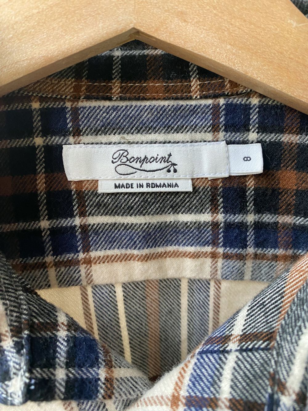 Хлопковая рубашка Bonpoint, 128