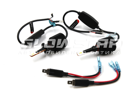 Cветодиодные лампы H1 Sariti J1 Seoul Csp, 5500К, 12-24V, 25W, EMC (комплект, 2шт)