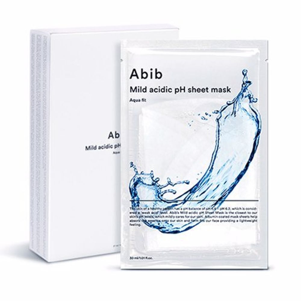 ABIB Mild Acidic Ph Sheet Mask Aqua Fit (10ea)